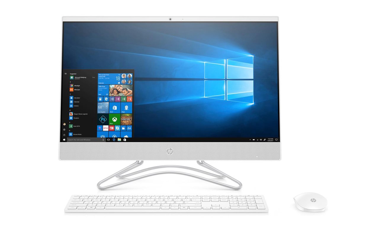 HP Pavilion AiO 24 Procesor Intel Core ósmej generacji