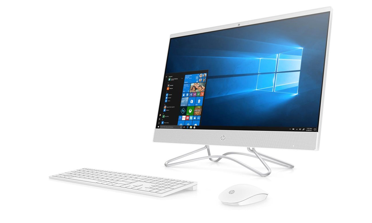 HP Pavilion AiO 24 wygląd funkcjonalność smukła
