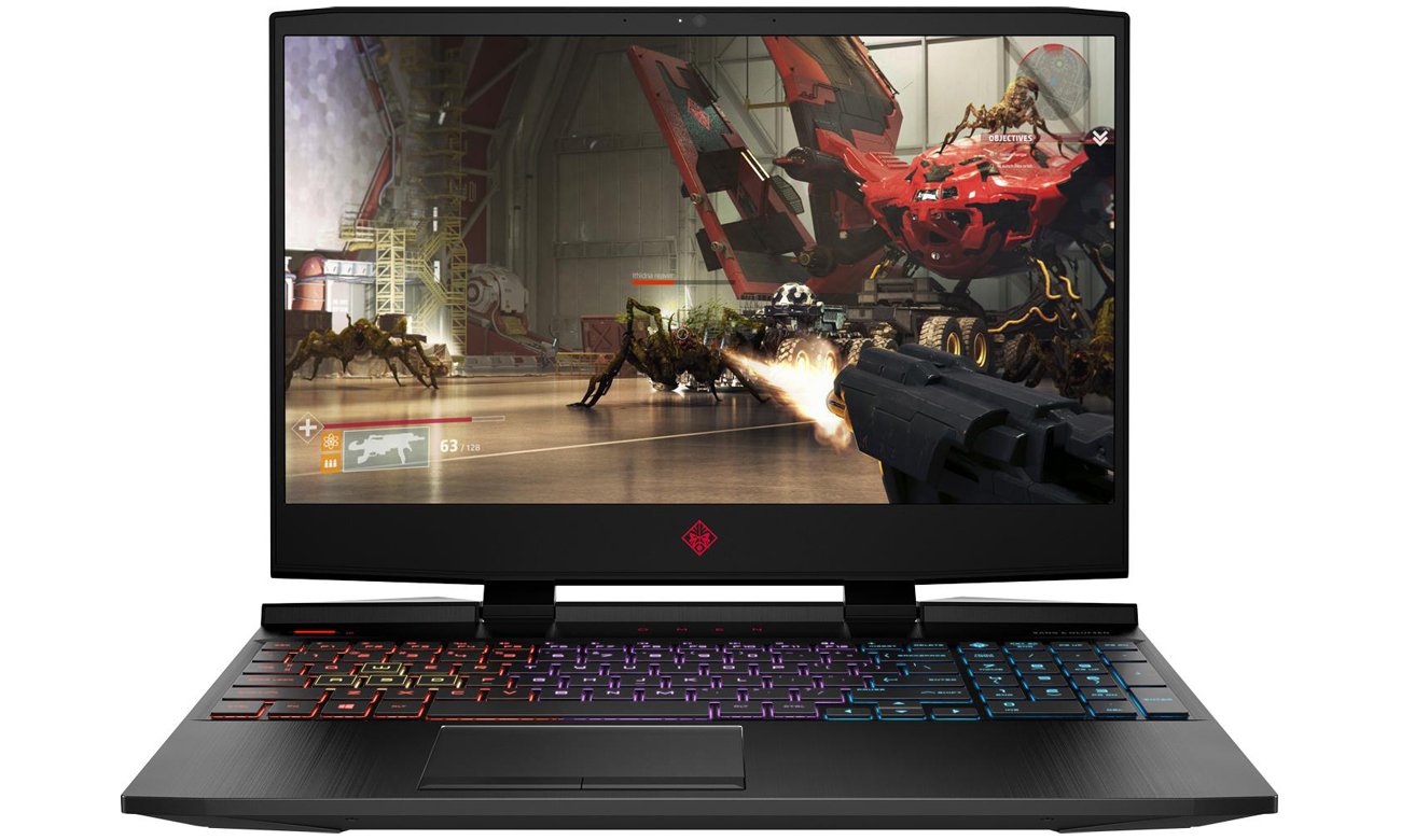HP Omen 17 Podświetlana klawiatura