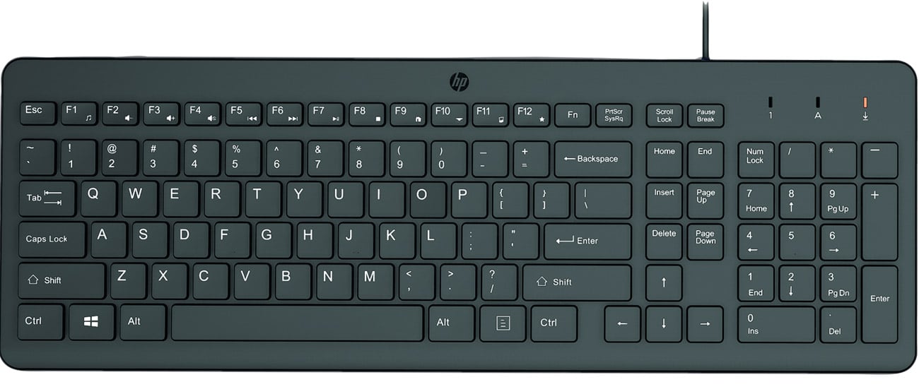 HP 150 widok z góry