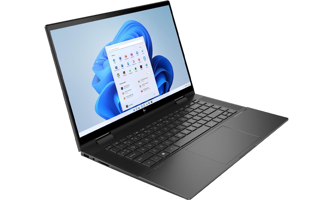 HP Envy 15 X360 bok