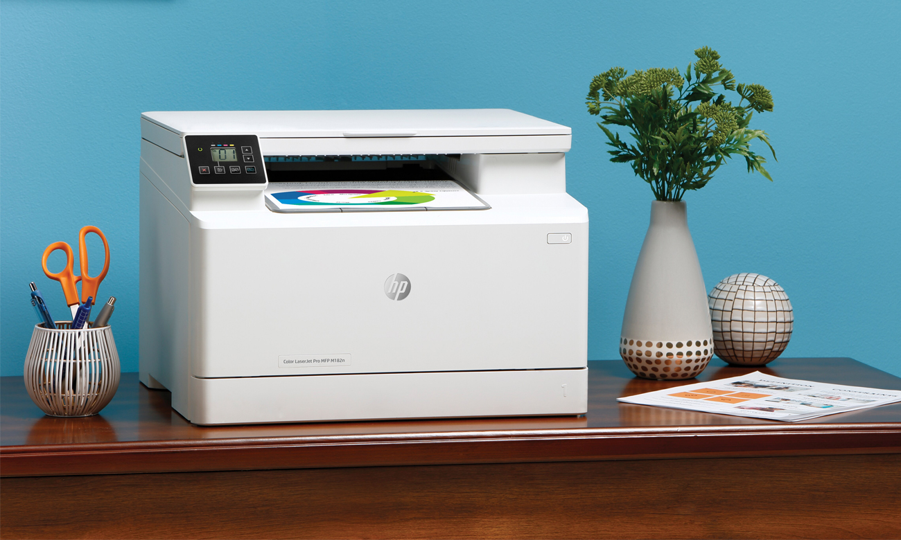 Urządzenie wielofunkcyjne do domu i biura HP Color LaserJet Pro MFP M182n