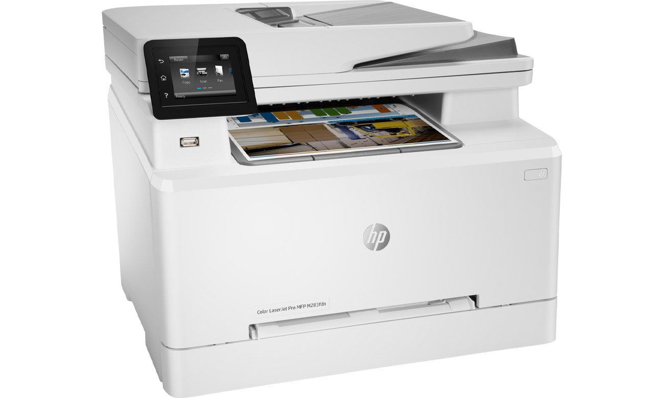 Urządzenie wielofunkcyjne do domu i biura HP Color LaserJet Pro MFP M283fdn