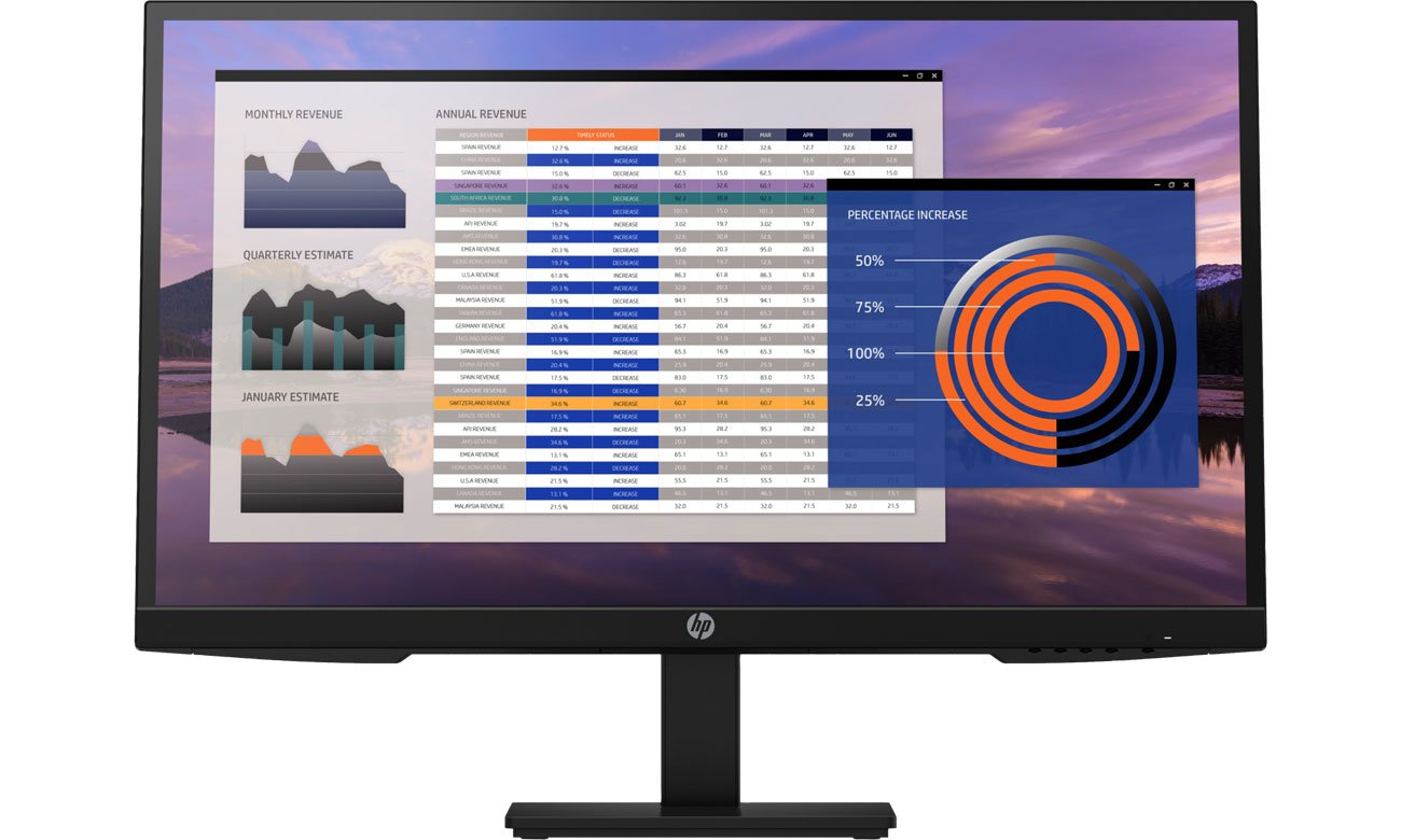 Monitor do zastosowań biznesowych HP P27h
