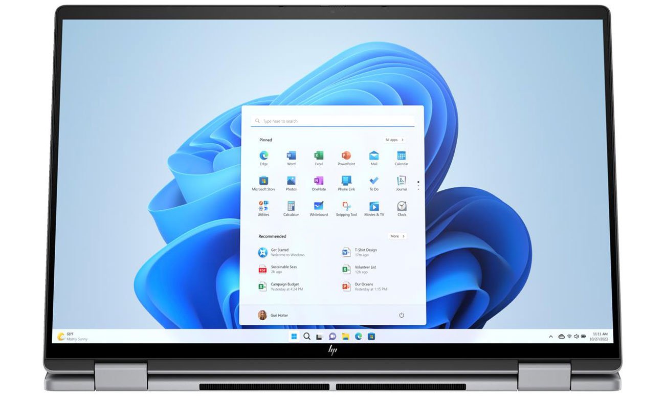 HP Envy 16 x360 laptop konwertowalny