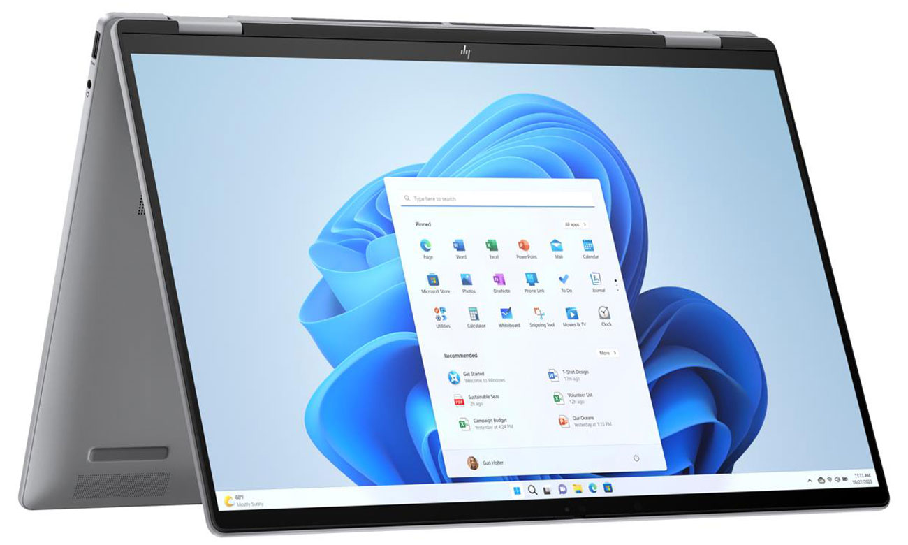 HP Envy 16 x360 ekran