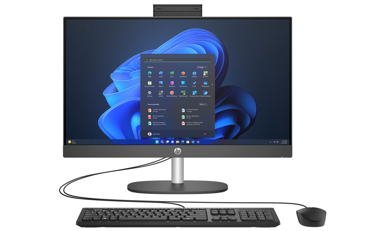 HP ProOne 240 G10 wygląd