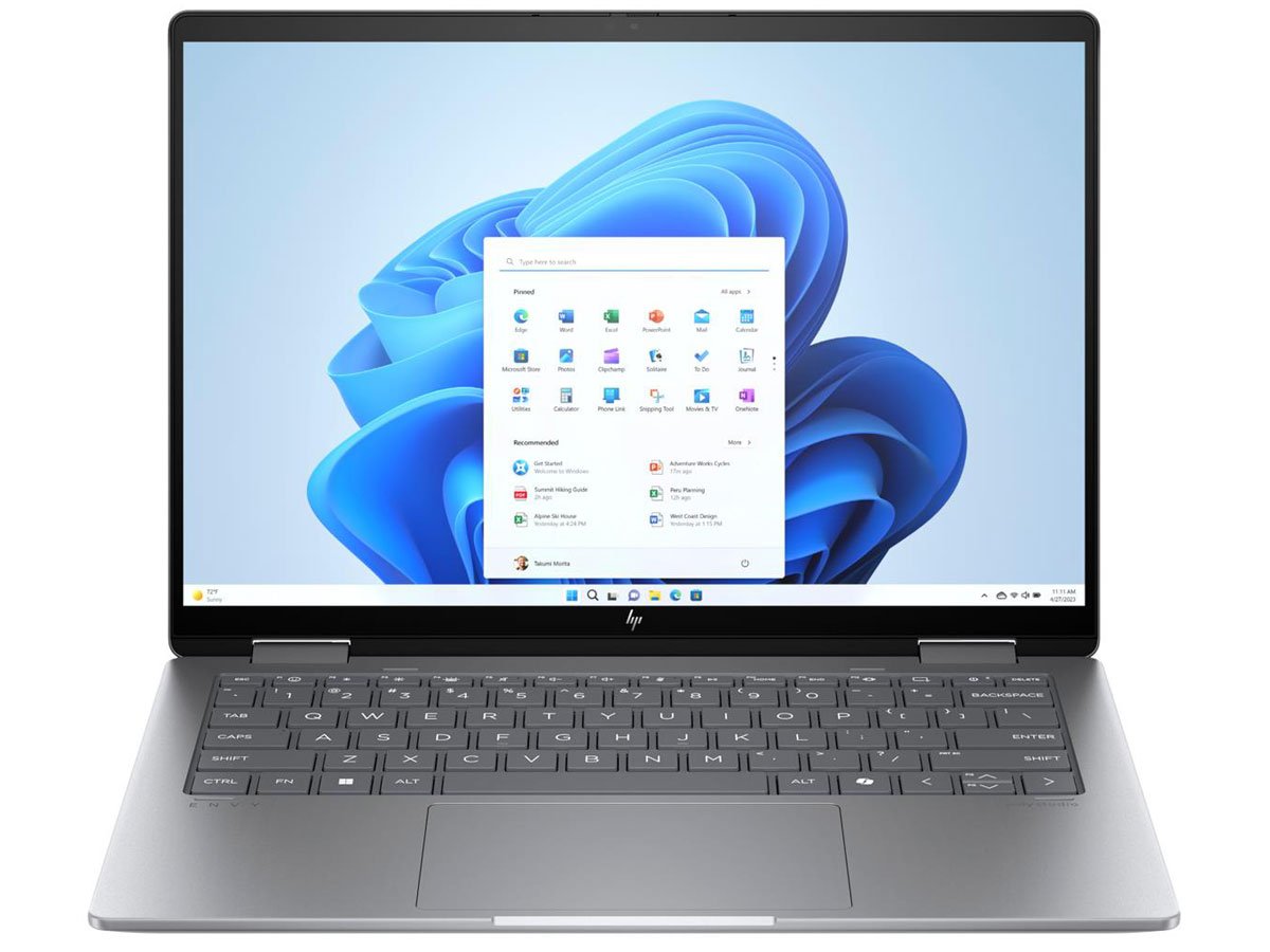 HP Envy 14 x360 wygląd