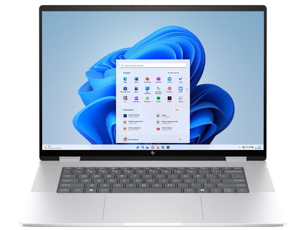 HP Envy 16 x360 wygląd