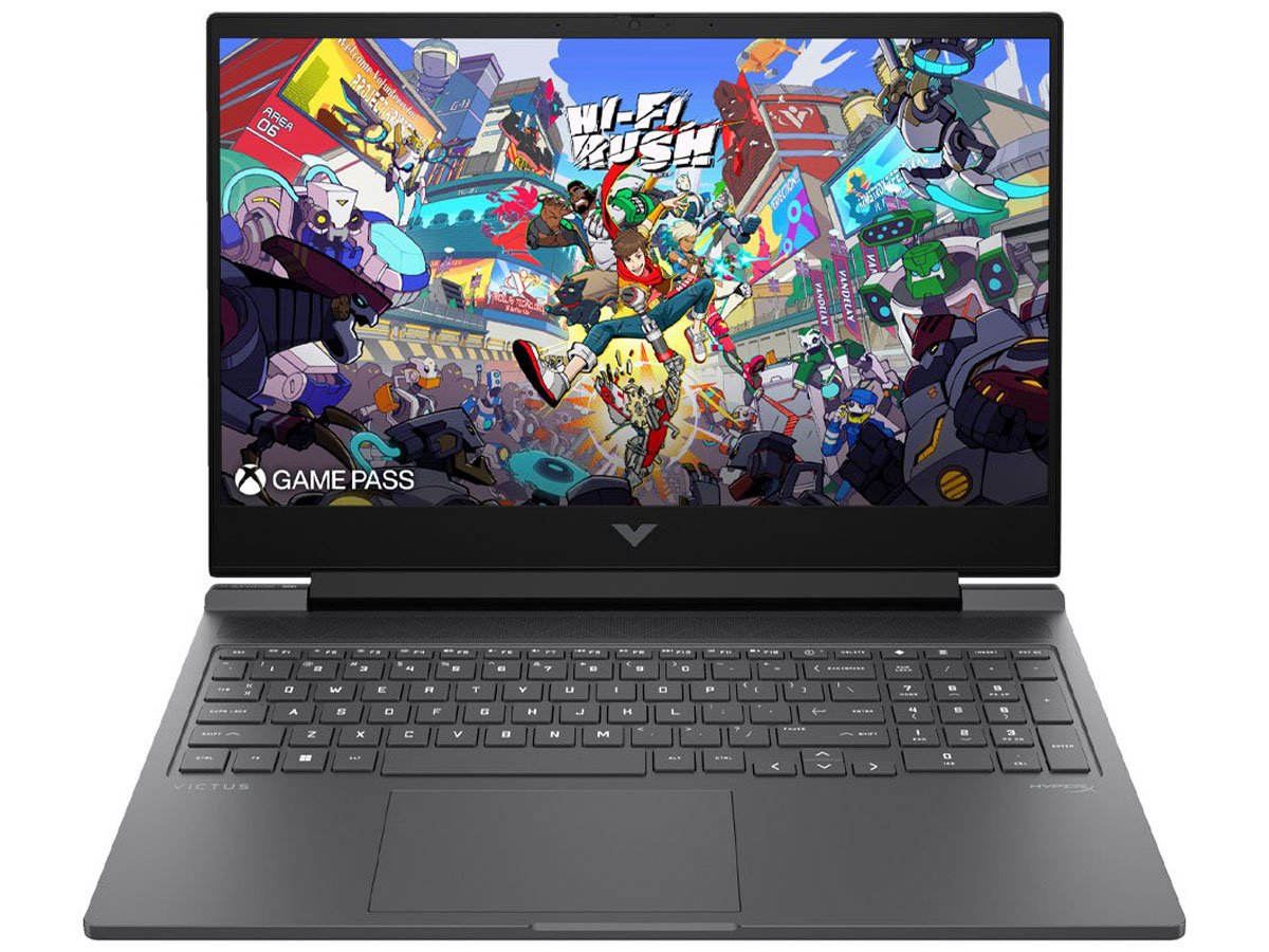 HP Victus 16 Aussehen des Laptops