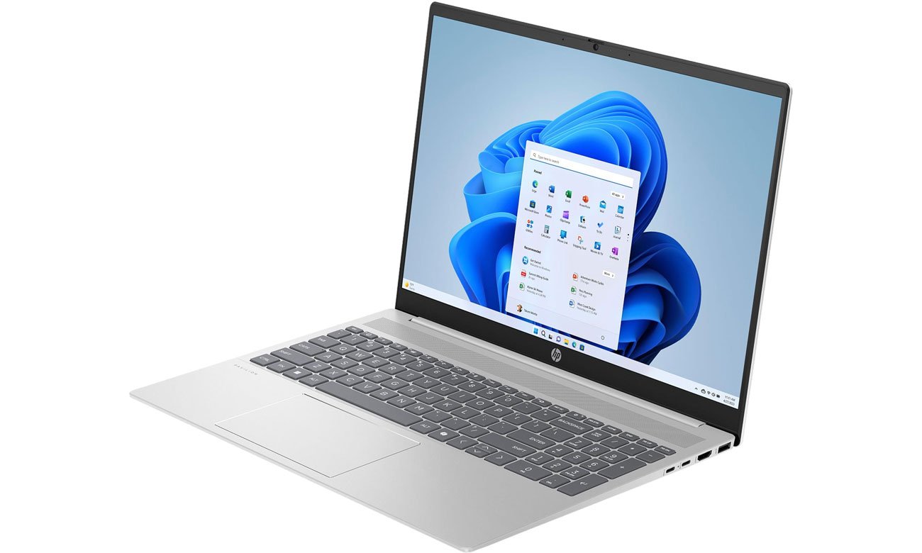 HP Pavilion 16 wyglad od boku