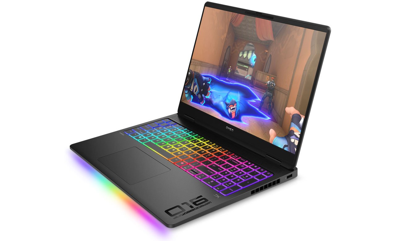 Laptop HP OMEN 16 prawy bok
