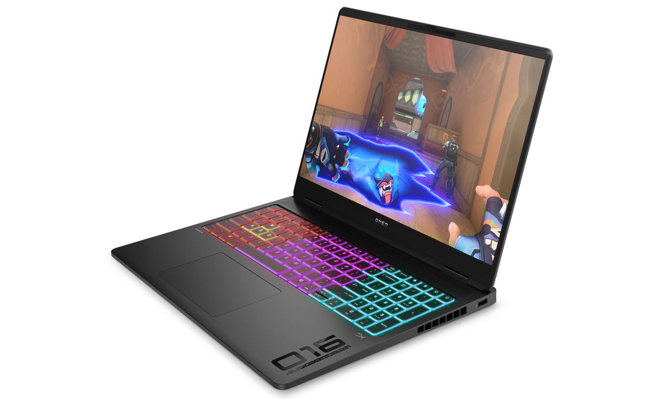 Laptop HP OMEN 16 prawy bok