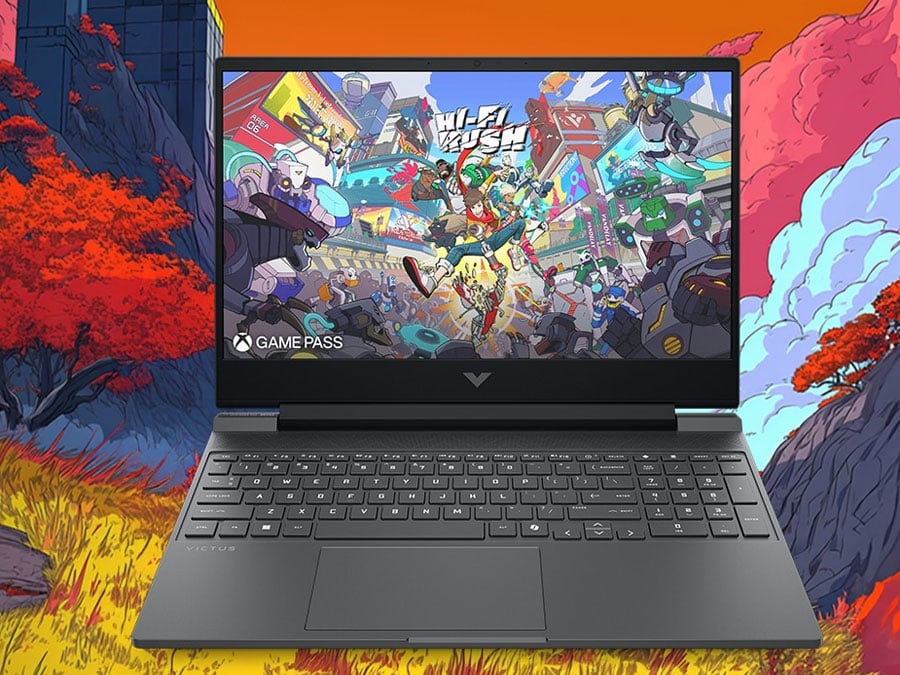 HP Victus 15 ekran oraz klawiatura