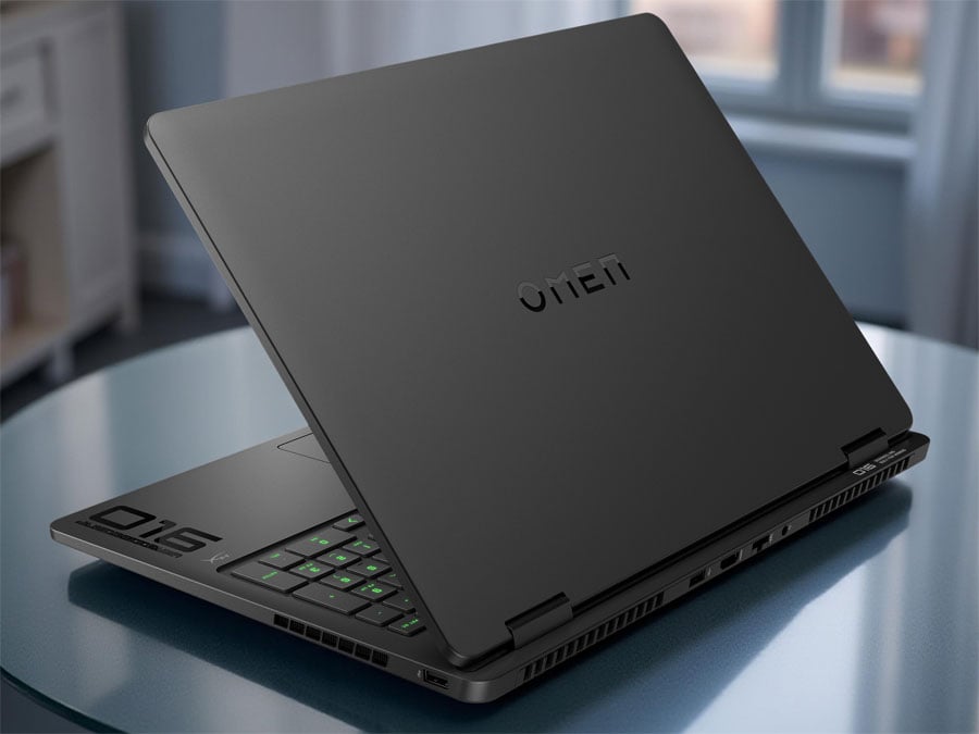 HP OMEN 16 pokrywa matrycy