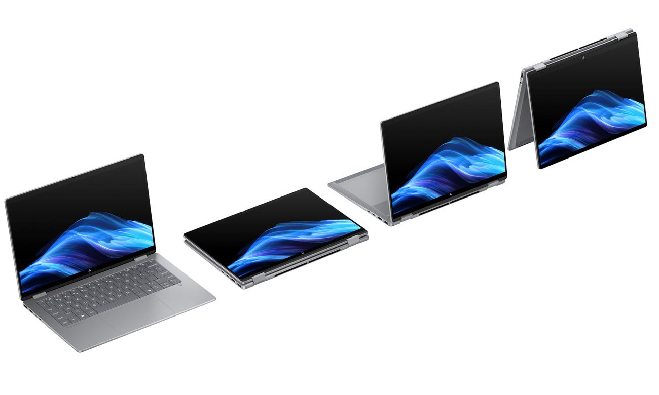 HP OmniBook X Flip x360 ekran pokrywa obudowa
