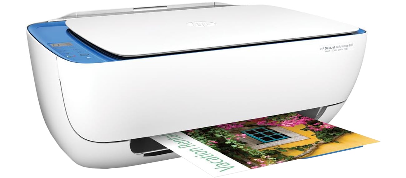 HP DeskJet Ink Advantage 3635 widok od lewej