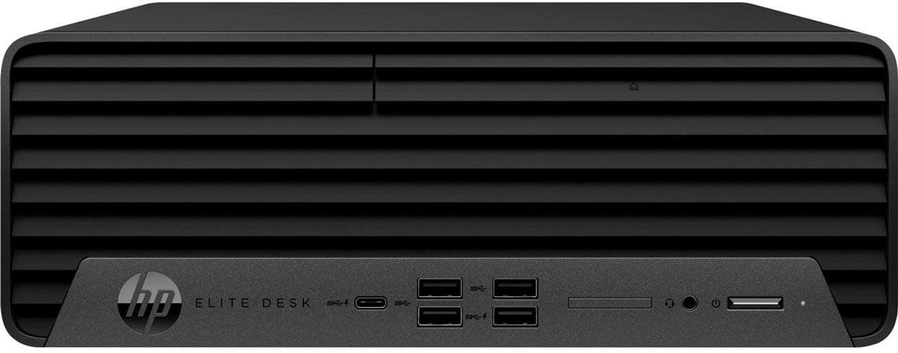 HP Elite SFF 600 G9 porty z przodu obudowy