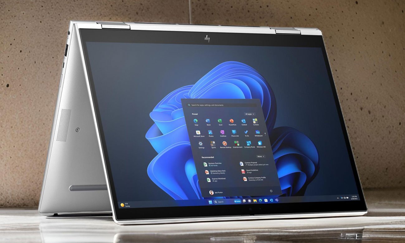 HP Elite x360 830 G11 wygląd laptopa