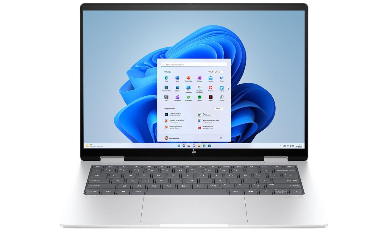 HP Envy 14 x360 wygląd