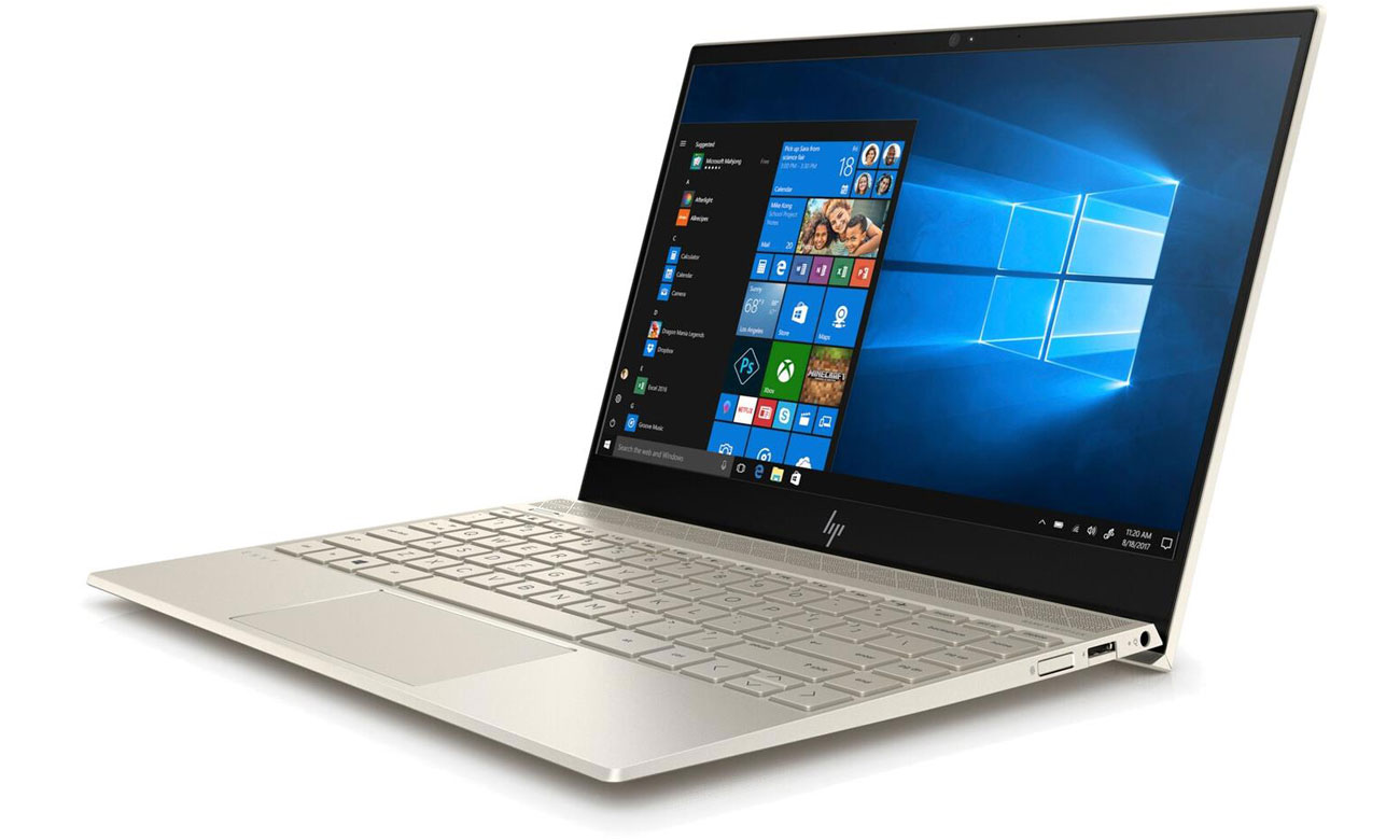 HP Envy 13 Aluminiowa konstrukcja