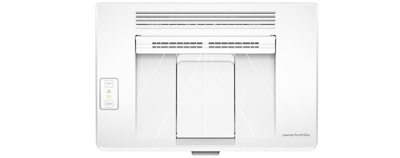 HP LaserJet Pro M102w widok z góry