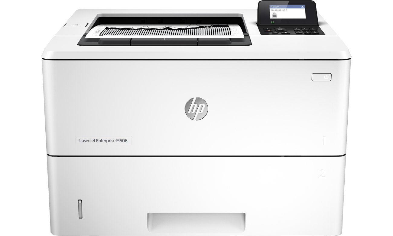 HP LaserJet Enterprise M506dn, вид спереди