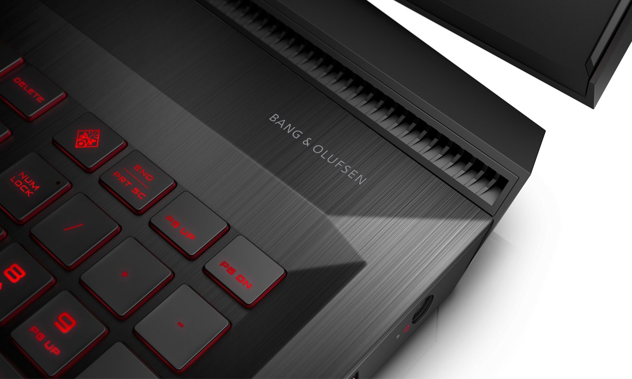 HP OMEN wysokiej jakości audio
