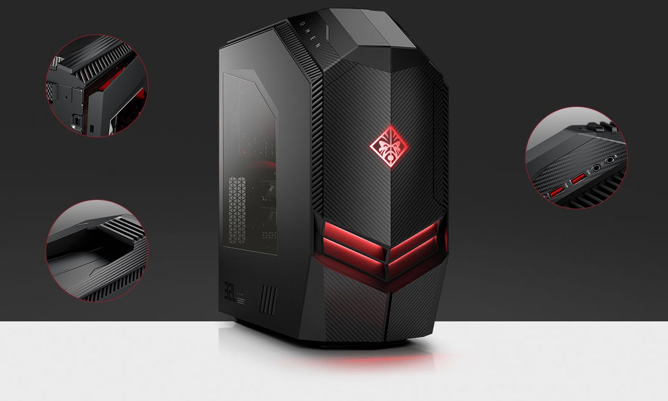 Desktop HP OMEN łatwa rozbudowa komputera
