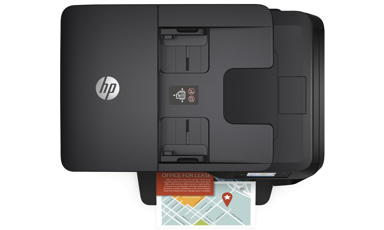 HP OfficeJet Pro 8715 widok z góry