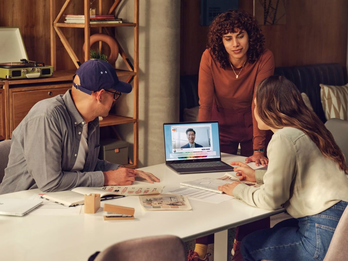 HP EliteBook Ultra G1q AI rozmowy wideo