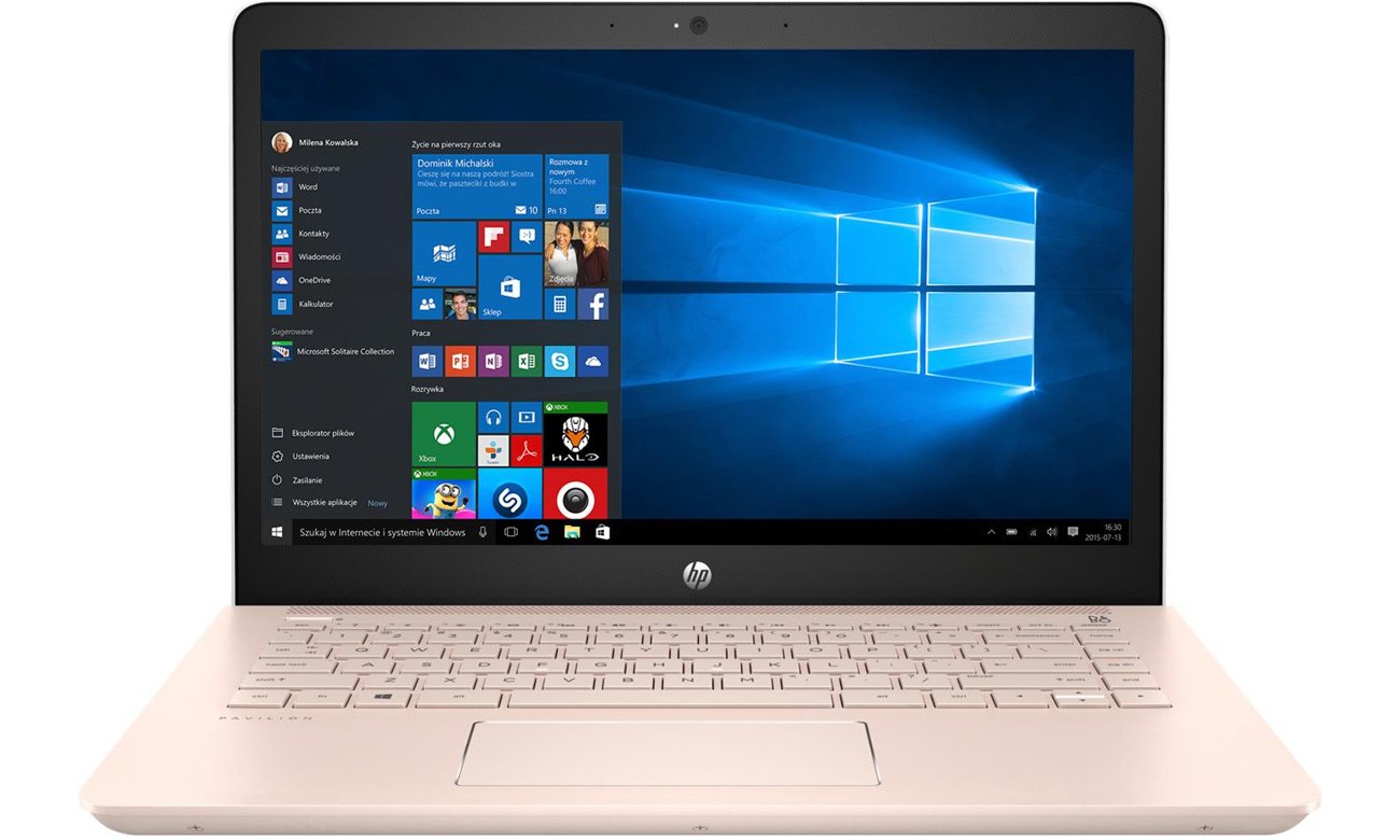HP Pavilion 14 Rose Gold procesor intel core i5-7200U