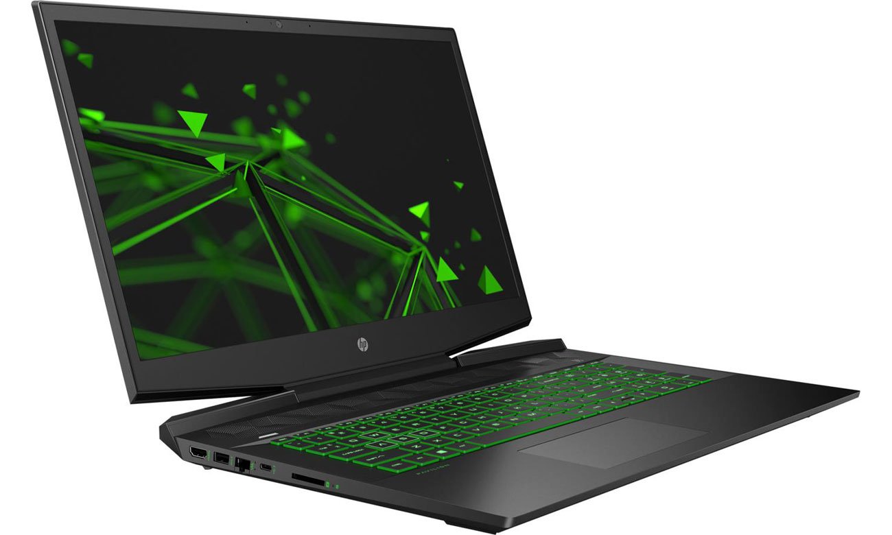 HP Pavilion Gaming 17 ekran i klawiatura