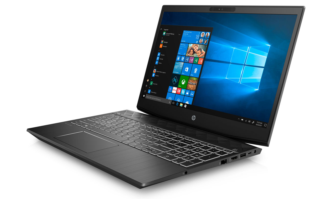HP Gaming Pavilion 15 Doskonały ekran i głośniki