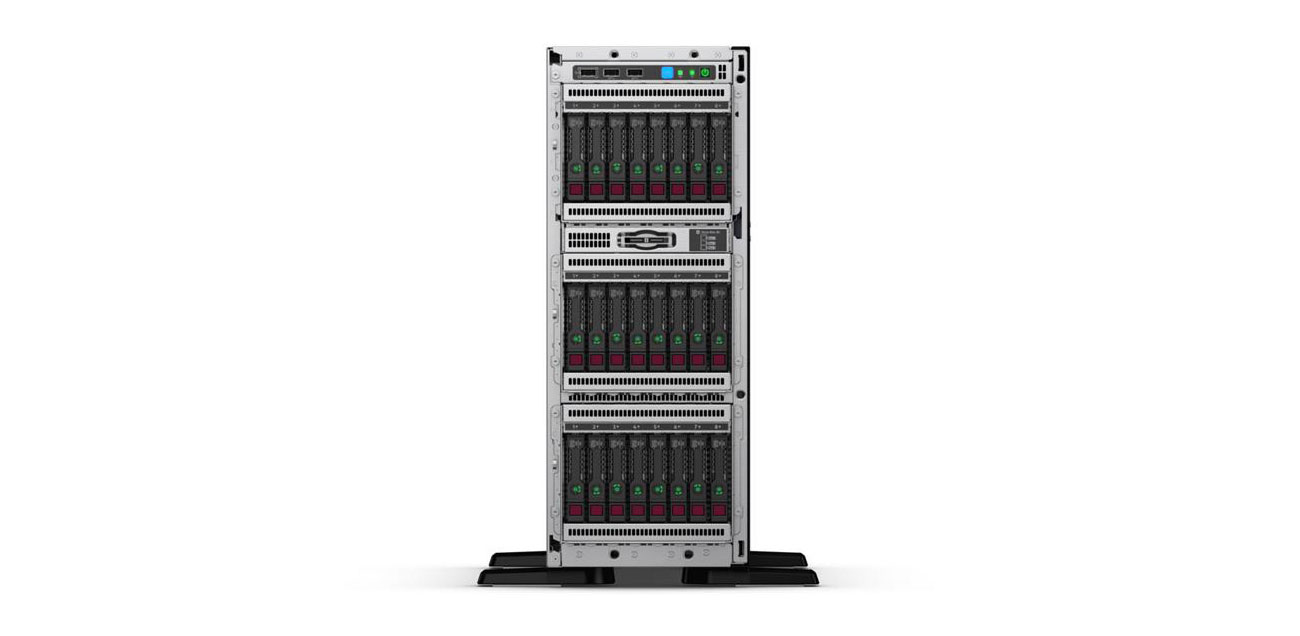 Serwer HP ProLiant ML350 G10 porty