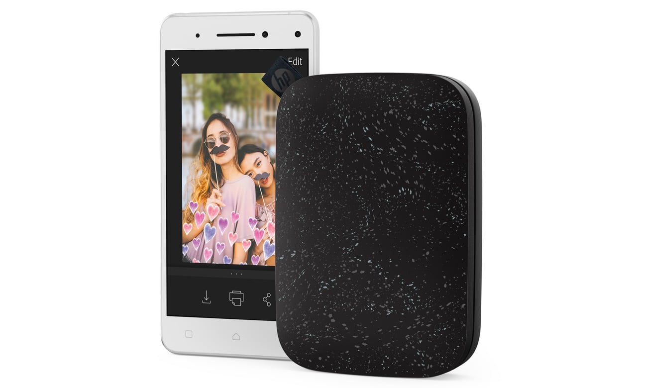 HP Sprocket 200 czarna Drukarki do zdjęć Sklep komputerowy xkom.pl