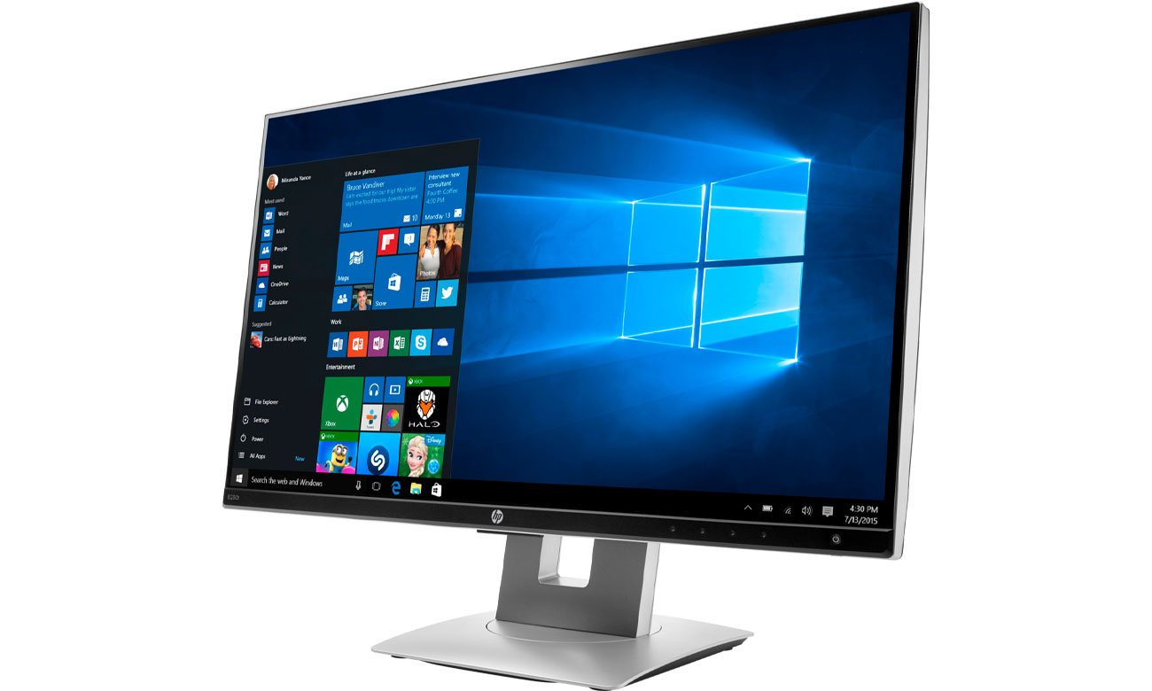 Monitor do zastosowań biznesowych HP EliteDisplay E230t dotykowy