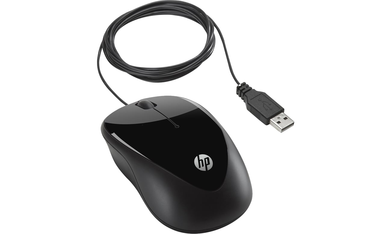 Myszka przewodowa HP X1000 czarna H2C21AA