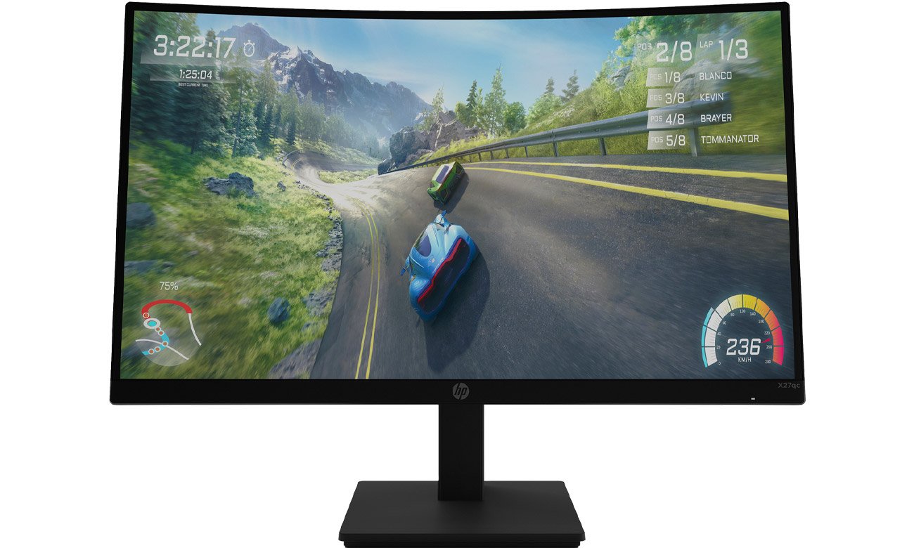 Monitor dla graczy HP X27c