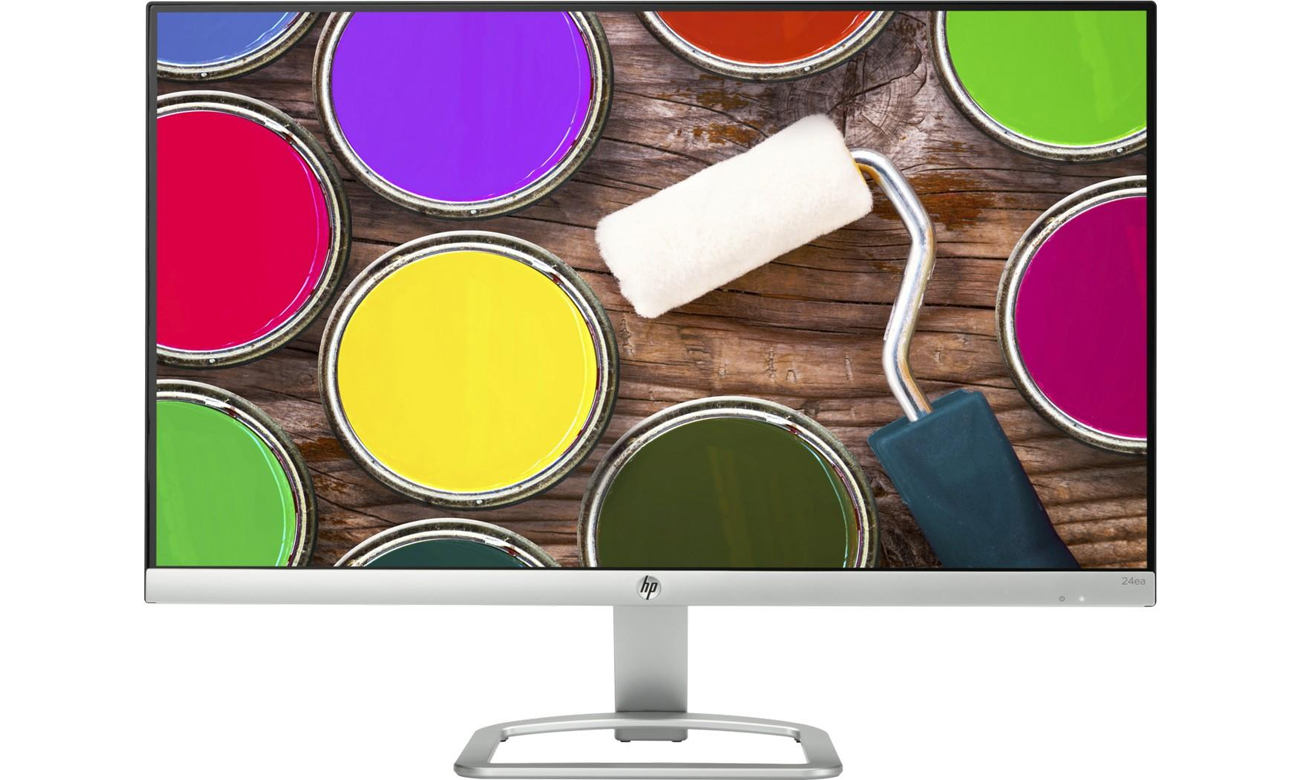 HP 24ea Widok Z Przodu