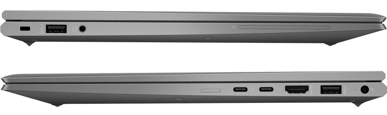 HP ZBook Firefly 15 G8 porty