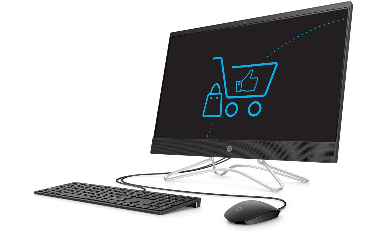 Prawy bok HP 24 AiO