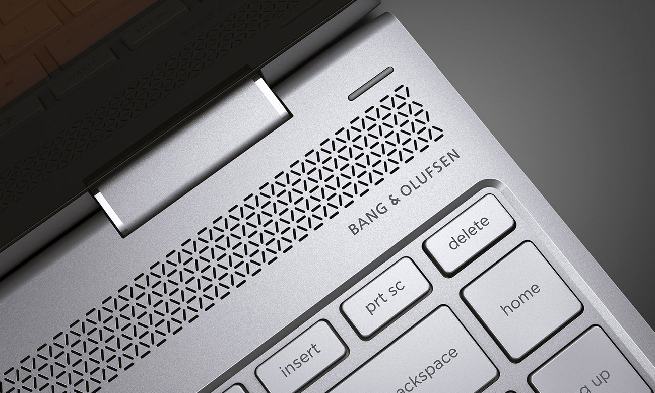 HP Spectre x360 Bang Olufsen dźwięk