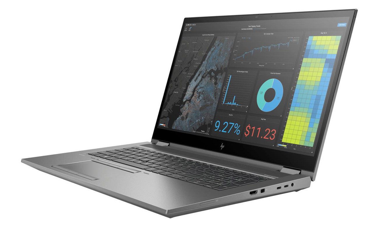Laptop do projektowania graficznego HP ZBook Fury 17 G7