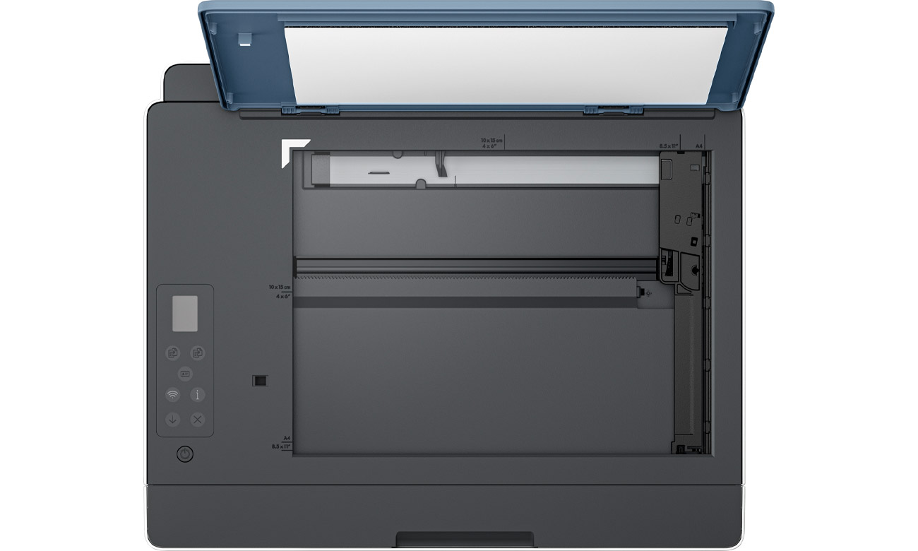 HP Smart Tank 585 widok z góry