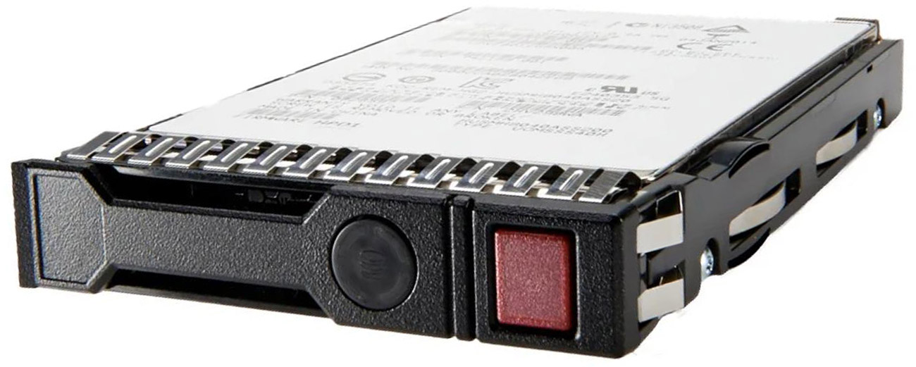 Dysk serwerowy HPE 7.2K SFF SC HDD - Widok od przodu pod kątem