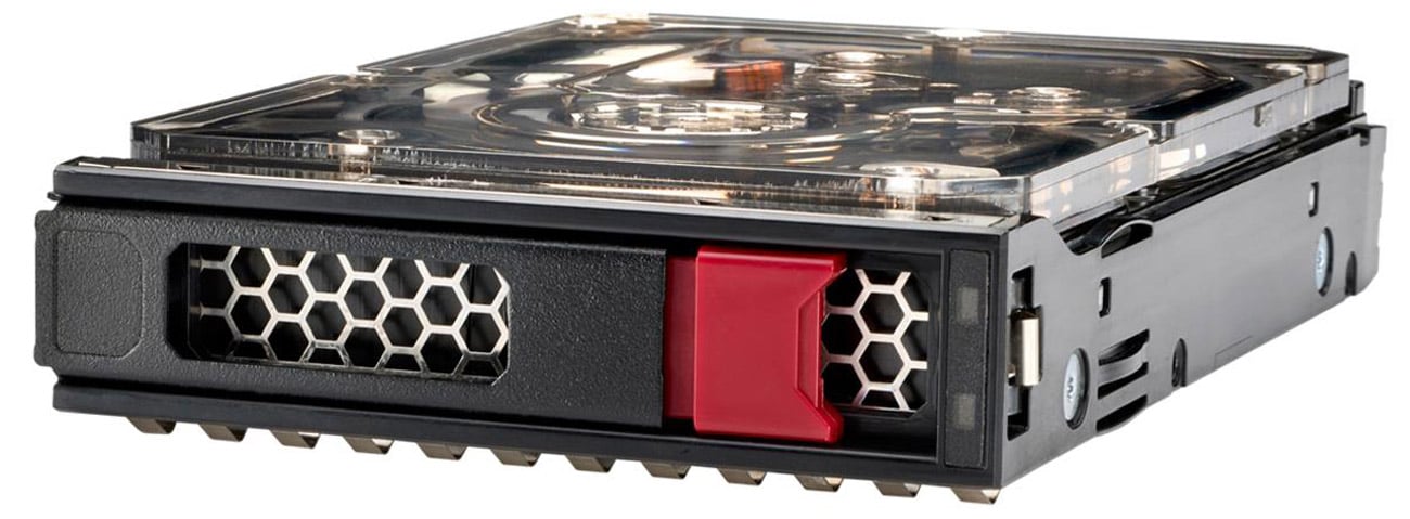 Dysk serwerowy HPE 7.2K LFF LP HDD - Widok od przodu pod kątem