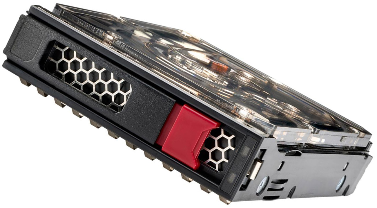 Dysk serwerowy HPE 7.2K LFF LP HDD - Widok od przodu pod kątem