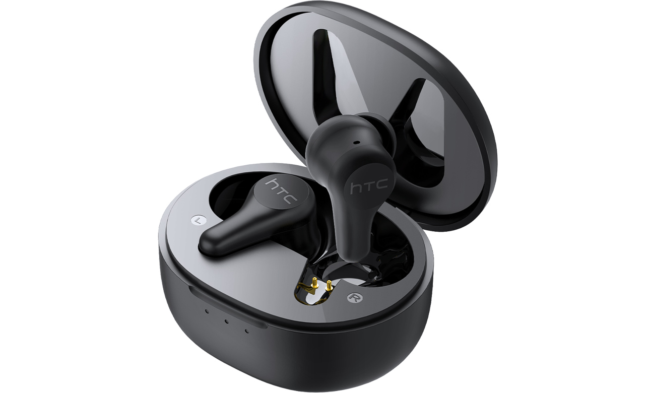 Kabellose HTC True Wireless Earbuds Plus Schwarz