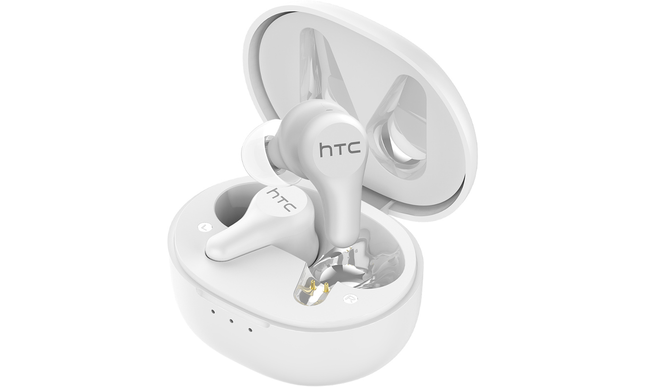 Słuchawki bezprzewodowe HTC True Wireless Earbuds Plus Białe